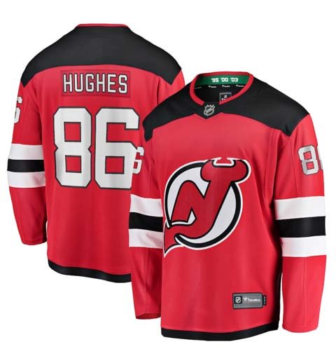 Jack Hughes Jersey - NHL