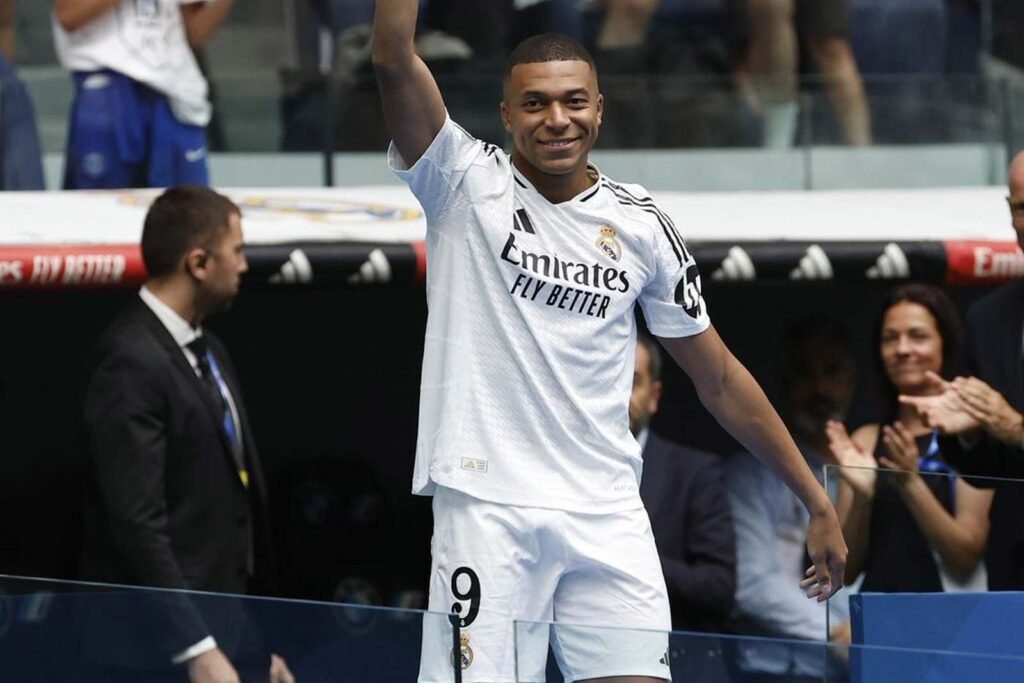 mbappe real madrid jersey